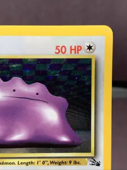 Pokemon TCG 1st Edition Ditto Non Holo & Holo Rare Fossil Set WOTC VTG 1999 - Image 4