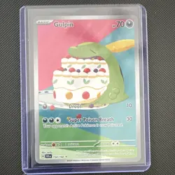 Pokemon Gulpin Sv07: Stellar Crown 154/142 Illustration Rare Holo 70 HP English - Image 1