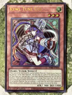 YuGiOh KEWL TUNE CUE Ultra Rare PHRE-EN034 - Image 2