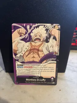 One Piece CCG: Monkey D Luffy Leader OP09-061 Emperors in the New World - Image 1