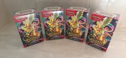 4x Pokemon Trading Card Game Mega Evolution Ascended Heroes Booster Bundle - Image 1