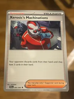 Xerosic's Machinations 064/064 Sv: Shrouded Fable Pokemon Card Buy 2 Get 1 Free - Image 1