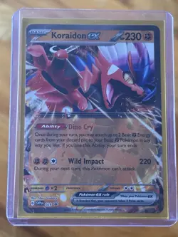 Koraidon ex 029 Sv: Scarlet & Violet Promo Cards Holo With Promo Sleeve - Image 1