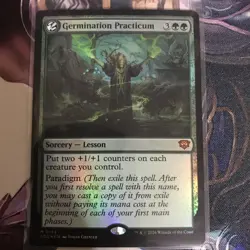 Germination Practicum 149 Secrets of Strixhaven Magic: The Gathering Foil NM - Image 1