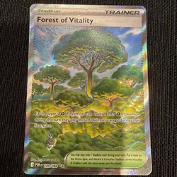 Forest of Vitality 109/088 Ultra Rare Perfect Order Pokemon Near Mint - Image 1