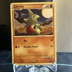 Larvitar - 51/95 - Common - Unleashed - Pokemon Card - Image 1