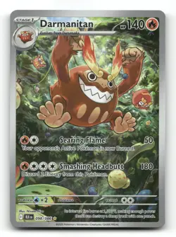 Darmanitan 098/086 - Black Bolt - Pokemon Card NM/M - Image 1