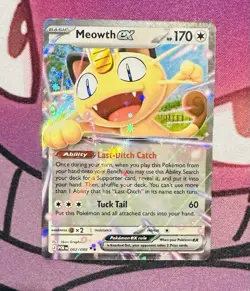 Meowth ex 062/088 - Double Rare - Perfect Order - NM/M - Pokemon Card - Image 1