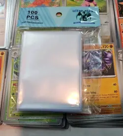 200 Random Pokemon Cards with 100 Clear Card Sleeves & 20 Top Loaders - Image 5