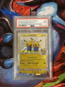 Pretend Comedian Pikachu (407/Sm-p Promo) PSA 9 Mint Pokemon Card Japanese Promo - Image 1