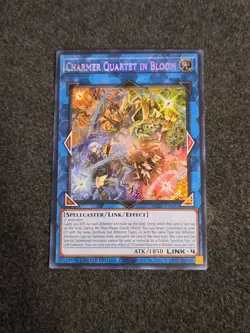 Charmer Quartet in Bloom BLZD-ENSP1 Secret Rare Yugioh Sneak Peek Promo - Image 1