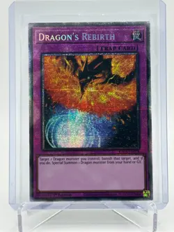 Dragon's Rebirth 1st Edition Starlight Rare RA05-EN078 Yu-Gi-Oh! - Image 1