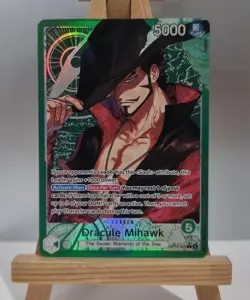 Dracule Mihawk (OP14-020) (V.2) Leader Alt Art One Piece TCG English - Image 1
