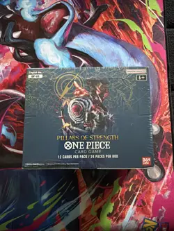 Bandai One Piece CCG Pillars of Strength Booster Box - 24 Packs - Image 1