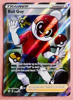Ball Guy 065/072 | SWSH Shining Fates | 2021 Pokemon TCG Card | NM - Image 1