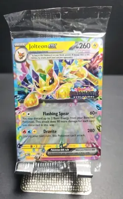 Stamped : Prismatic Evolutions -Jolteon ex 030/131** - Sealed Pokemon Card - Image 1