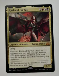 Kaalia of the Vast Double Masters 2022 NM Mythic Rare CARD - Image 1