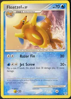 Floatzel 58/147 Supreme Victors Regular - Pokemon Card - Image 1