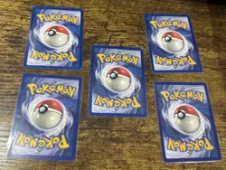 Pokemon Card Lot Vintage Holo Muk Base Jungle Fossil Bundle 5 Cards LP/NM - Image 2