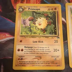 Pokemon Southern Islands Card Lot Pigeot Lickitung Raticate Primeape MP/LP - Image 2