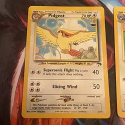 Pokemon Southern Islands Card Lot Pigeot Lickitung Raticate Primeape MP/LP - Image 5