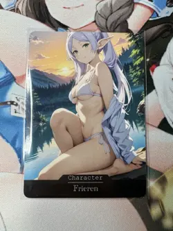 Frieren Frieren: Beyond Journey's End Goddess Story Waifu Anime Custom Card - Image 1