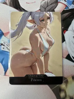 Frieren Frieren: Beyond Journey's End Goddess Story Waifu Anime Custom Card - Image 1