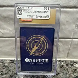 Nami OP09-070 Best Selection Vol.4 Uncommon Alt Art Parallel CGC 10 - Image 2