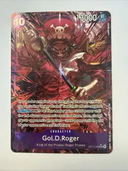 GOL D ROGER - One Piece TCG OP13-064 - AA Alt Art English Carrying On His Will - Image 1