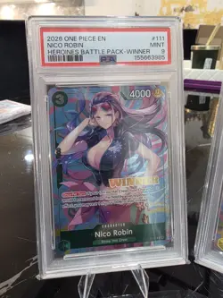 One Piece Sequential Set Heroine Winners PSA 10 And 9- Nami, Nico Robin, Bonney - Image 2