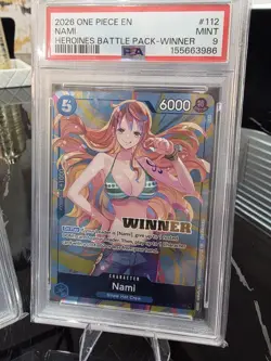 One Piece Sequential Set Heroine Winners PSA 10 And 9- Nami, Nico Robin, Bonney - Image 4