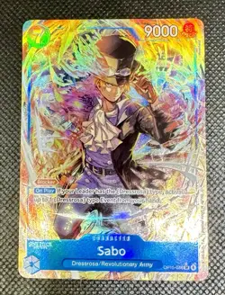 One Piece TCG - Sabo OP15-046 SR Alternate Art - Near Mint - Image 2