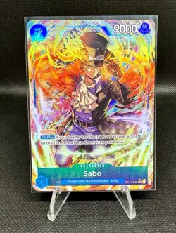 One Piece TCG - Sabo OP15-046 SR Alternate Art - Near Mint - Image 3