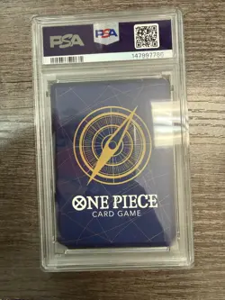 2025 ONE PIECE OP12-060 LEGACY OF THE MASTER BOEUF BURST EVENT ALT ART PSA 10 - Image 2
