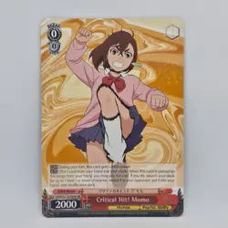 Critical Hit Momo S118-E046 RR DANDADAN Weiss Schwarz - Image 1