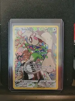 Pokemon Smeargle TG10/TG30 Silver Tempest Rare Full Art Reverse Holo Card - Image 1