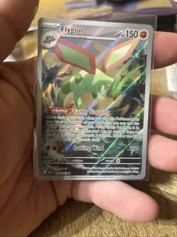 Flygon 101/94 Phantasmal Flames English Pokemon TCG Card Illustration Rare NM - Image 1