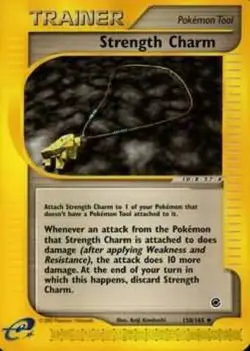 Strength Charm 150/165 Expedition Base Set Pokemon Card - NM - Image 1