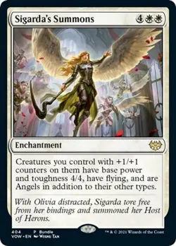 Sigarda's Summons (VOW) -Foil Near Mint MTG Promos: Unique and Miscellaneous - Image 1