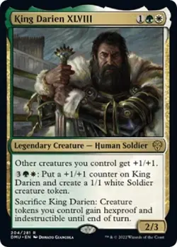 King Darien XLVIII - Near Mint MTG Dominaria United - Image 1