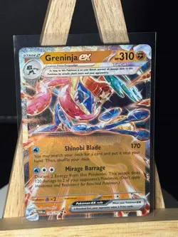 Greninja EX 106/167 Double Rare - Twilight Masquerade - Pokemon TCG Card - Image 1