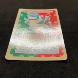 Pokemon Topsun Rare Vintage Card 1995 Blue Back No 009 Blastoise C107 - Image 4