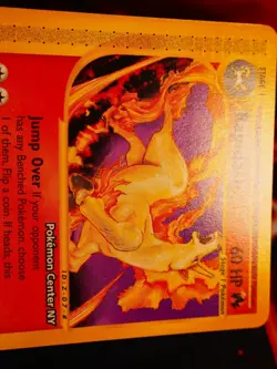 LP/NM Pokemon RAPIDASH Card BLACK STAR PROMO Set #51 WOTC Center NY Non-Holo#6 - Image 2