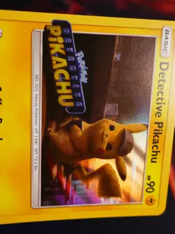 LP Pokemon (Stamped)DETECTIVE PIKACHU Card BLACK STAR PROMO Set DVD SM190 Holo#2 - Image 3