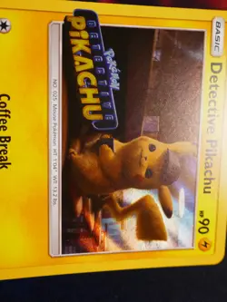 LP Pokemon (Stamped)DETECTIVE PIKACHU Card BLACK STAR PROMO Set DVD SM190 Holo#2 - Image 4