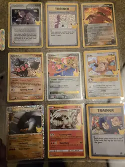 Pokemon Celebrations Anniversary Card Lot 27 Pikachu Zacian Zamazenta - Image 2