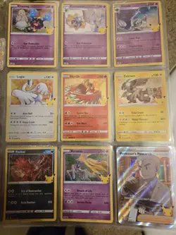 Pokemon Celebrations Anniversary Card Lot 27 Pikachu Zacian Zamazenta - Image 3