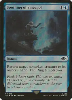 Soothing of Smeagol 0070 Common MTG Lord of the Rings Middle Earth NM/MT - Image 1