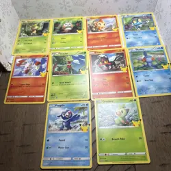 Lot Of 10 Pokemon Cards McDonald’s Promo 2021 Non-Holo Great Condition - Image 1