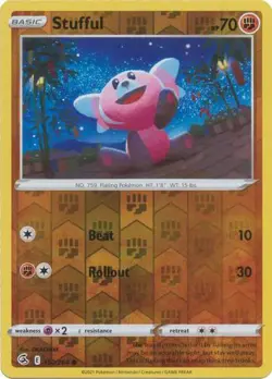 Stufful 150/264 Reverse Holo | Fusion Strike | Pokemon Card - Image 1